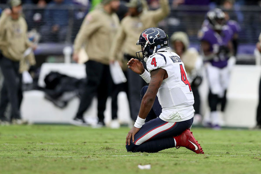 NFL 2019 Deshaun Watson Texans vs Ravens