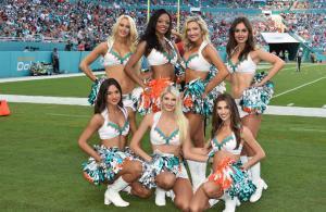 NFL 2019 Miami Dolphins cheerleaders