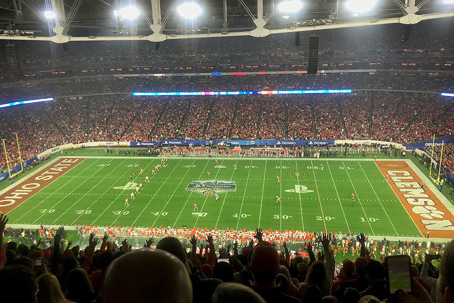 Fiesta Bowl 2019 Clemson vs Ohio State