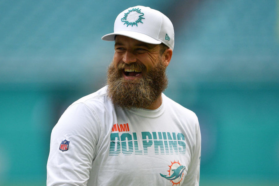 Ryan Fitzpatrick ha guidato i Dolphins al trionfo