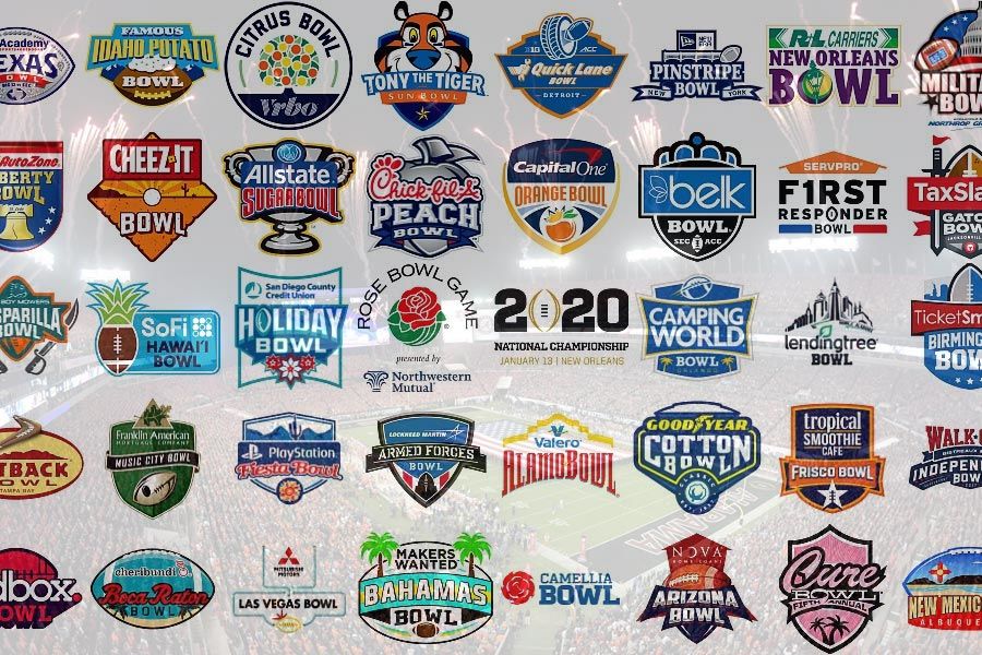 NCAA Bowl games 2019