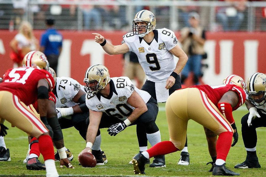 NFL 2019 Brees 49ers vs Saints