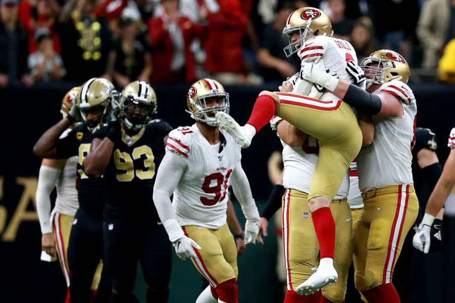 NFL 2019 New Orleans Saints vs San Francisco 49ers