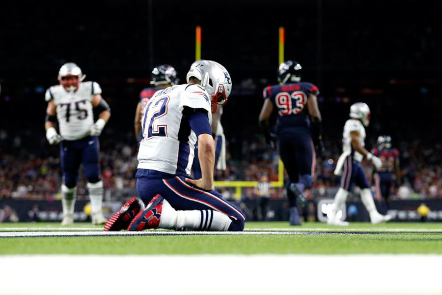 Tom Brady Patriots vs Texans