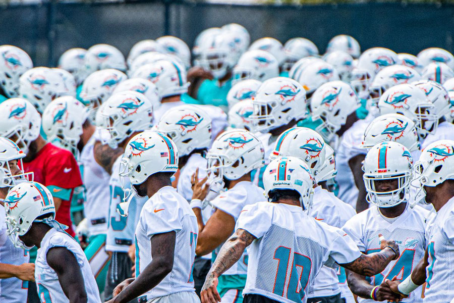 Miami Dolphins camp 2020