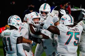 Miami Dolphins team wins vs Jacksonville