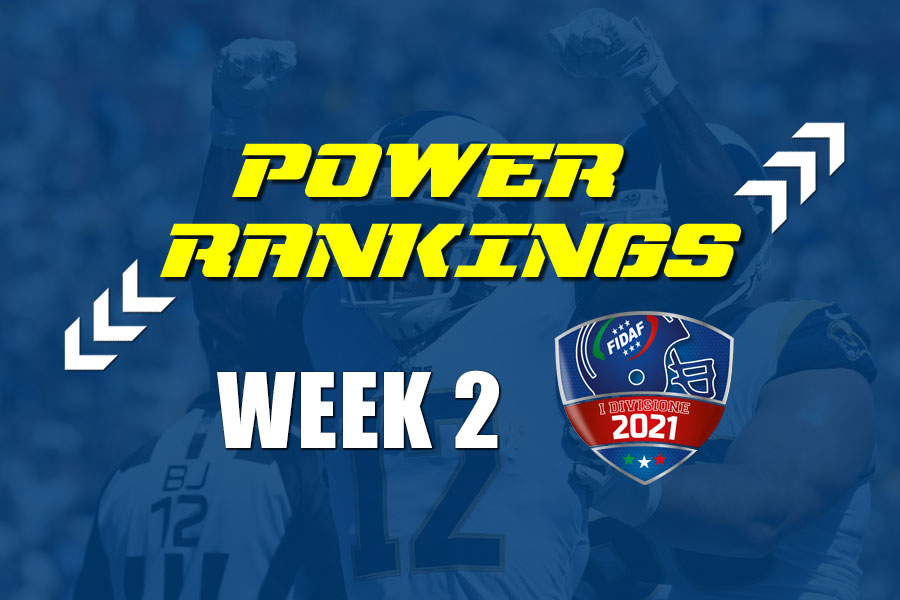 FIDAF Power Rankings 2021 week 2