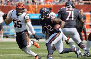 David Montgomery Bears vs Bengals week 2 NFL 2021