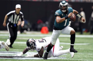 Falcons vs Eagles week 1 NFL 2021 Jalen Hurts