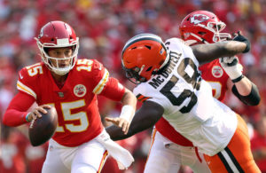 Patrick Mahomes Chiefs vs Browns week 1 NFL 2021