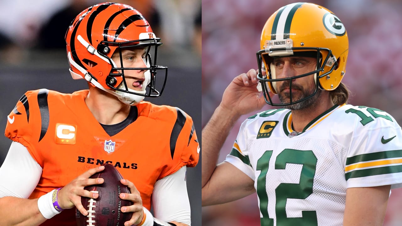 Burrow vs Rodgers week 5 NFL 2021