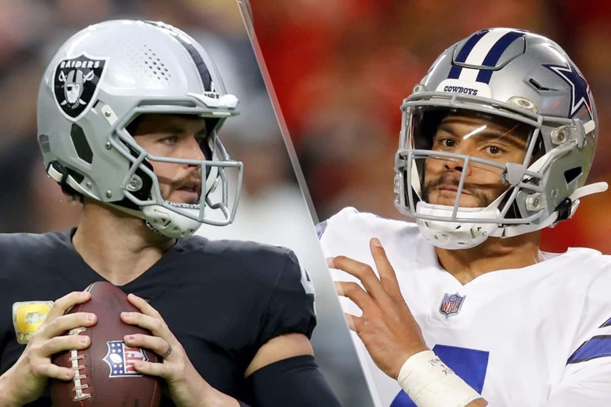 Derek Carr vs Dak Prescott-2021-NFL