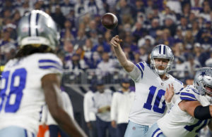 Cooper Rush (#10) Cowboys vs Vikings