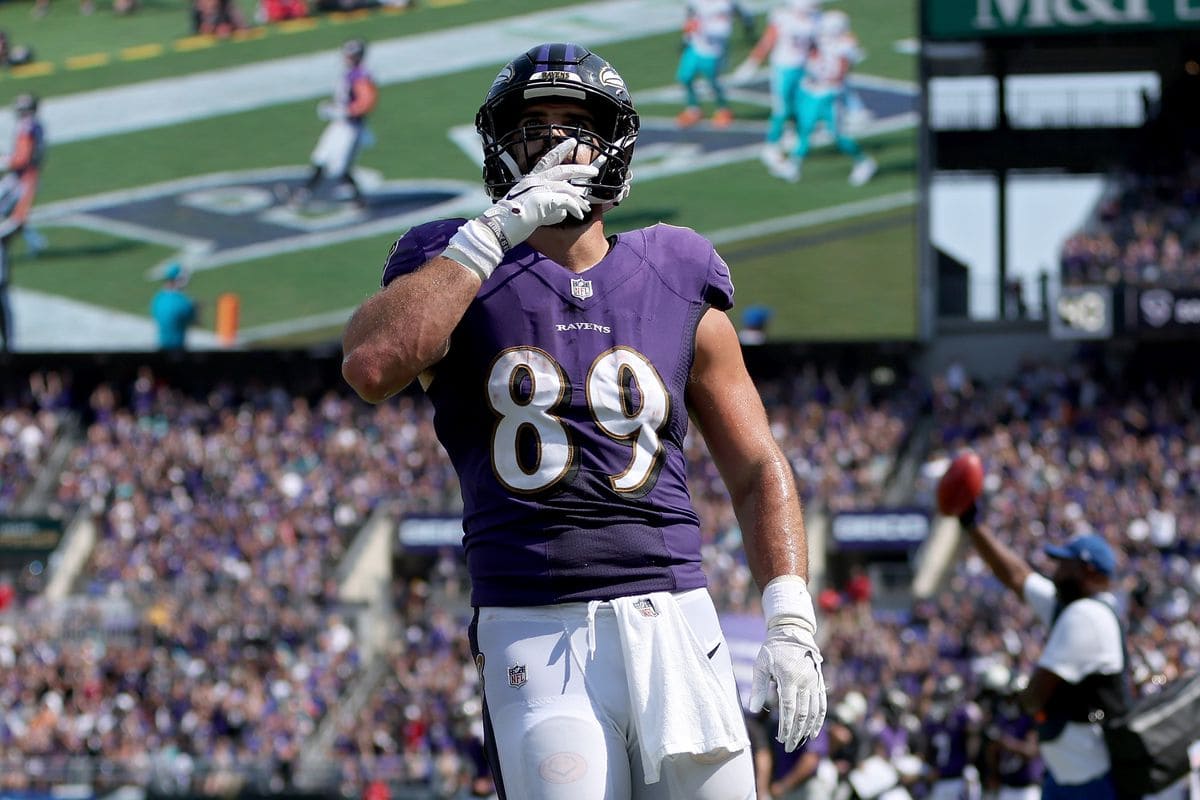 Marc Andrews Baltimore Ravens defeat