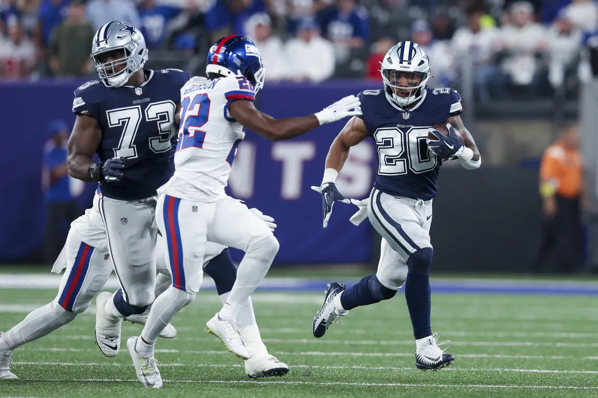 Tony Pollard Cowboys Giants NFL 2022 week 3 Brad Penner-USA TODAY Sports