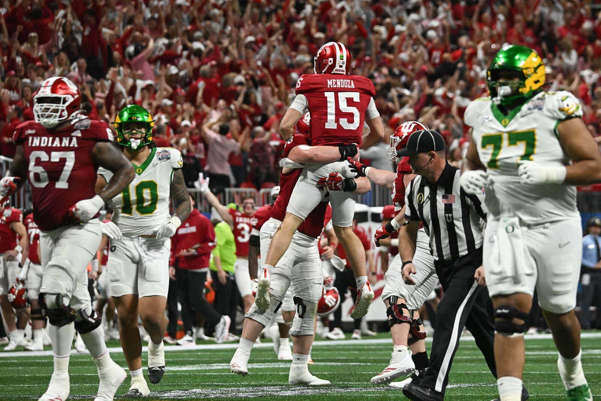 Indiana Hoosiers 56, Oregon Ducks 22 CFP 2025