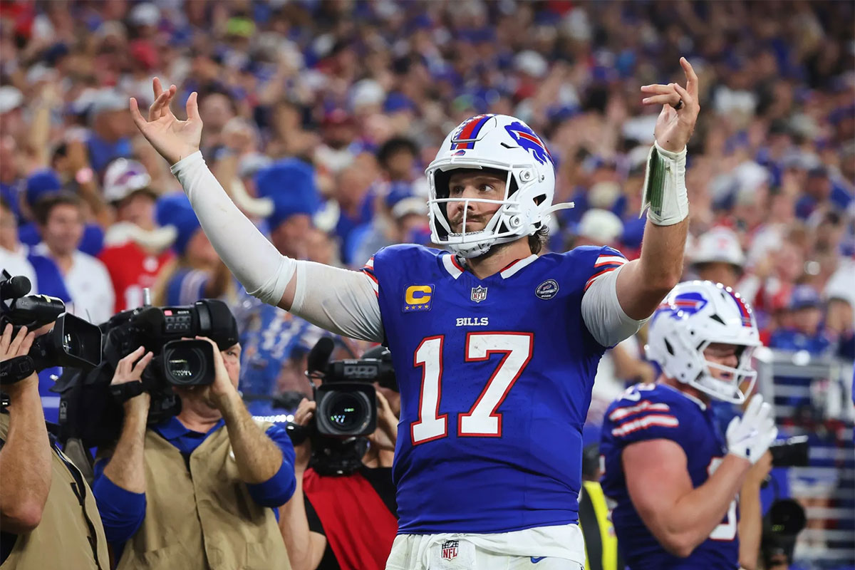 Josh Allen Buffalo vs Detroit NFL 2026 week 2