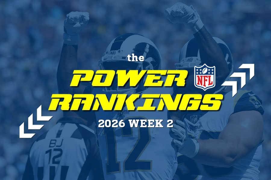 power rankings NFL 2026 week 2