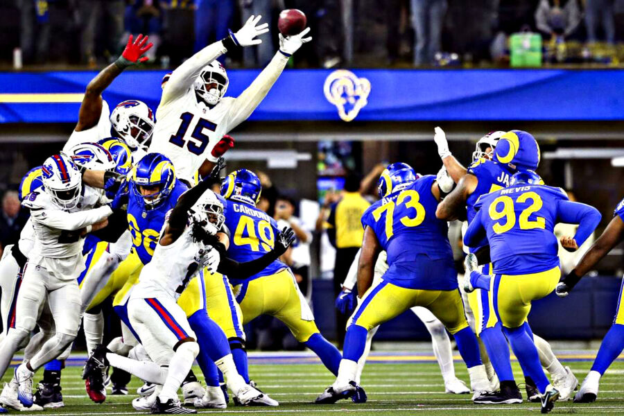 Greg Rousseau Bills Rams MNF NFL 2026