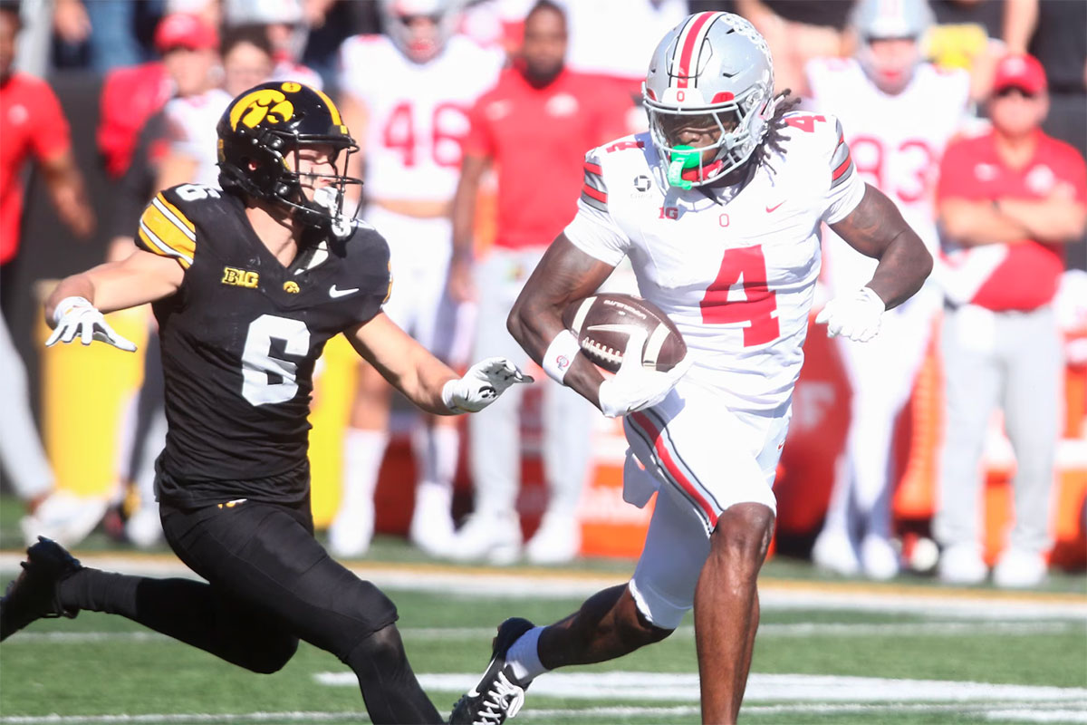 Jeremiah Smith Ohio State vs Iowa NCAA 2026 week 5
