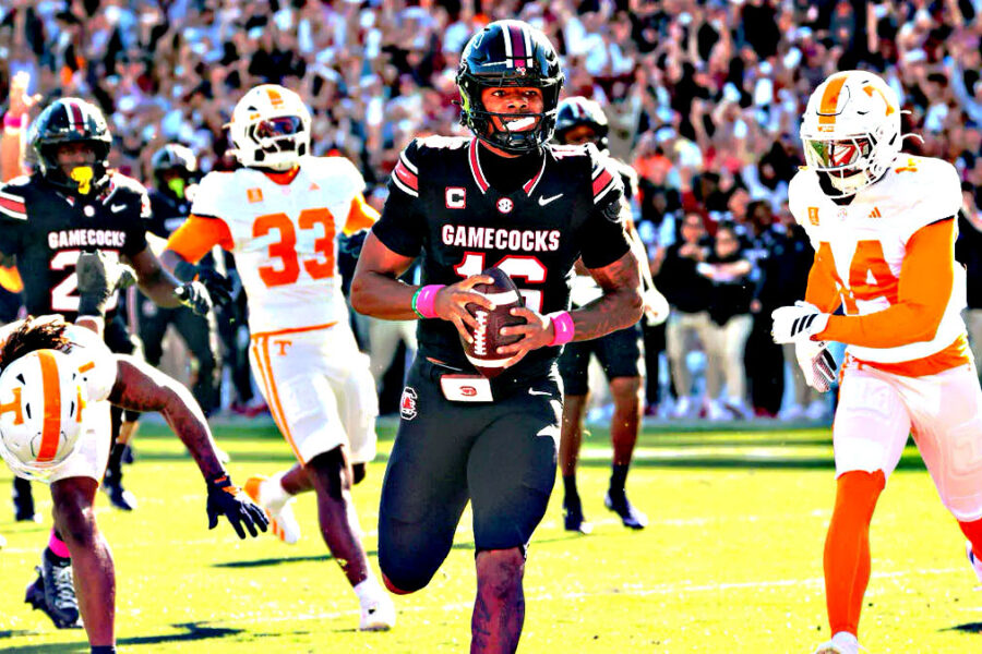 LaNorris Sellers in USC vs Tennessee NCAA 2026